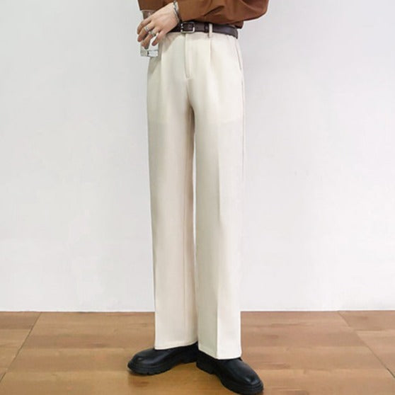 Stylish center press slacks gm5206