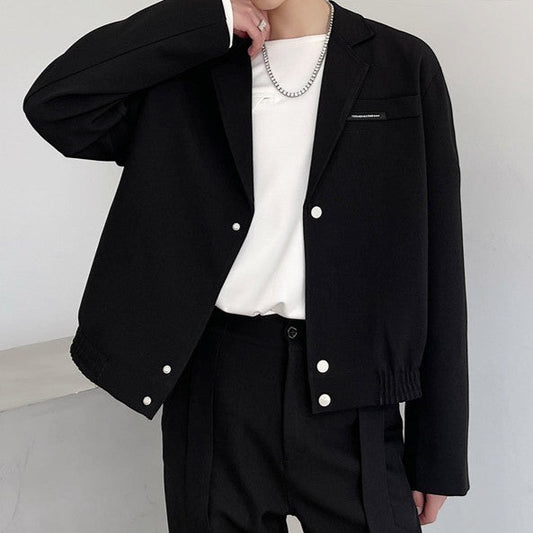 High-sense cropped jacket gm4047