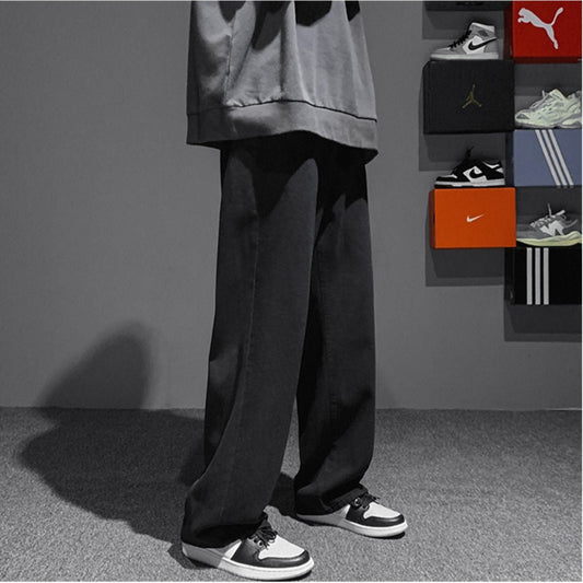 Street wide denim pants gm3286