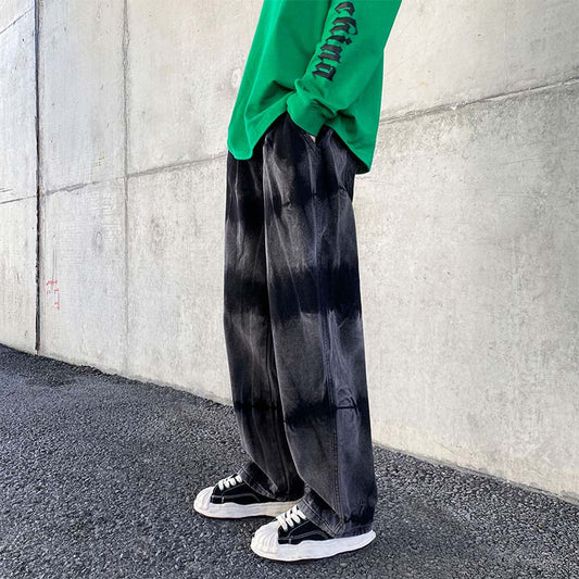 Black gradient pants gm3864