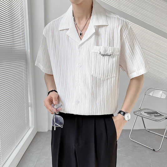 Chain logo line shirt gm4489