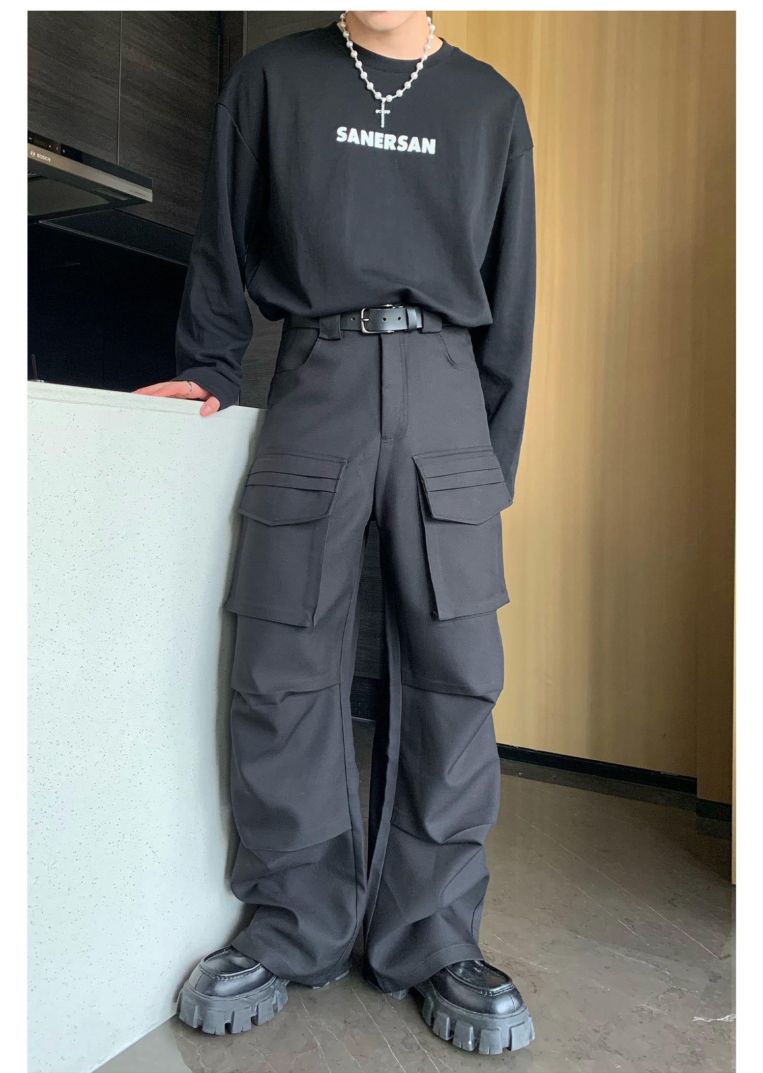 シンプルストリートカーゴパンツ gm2768