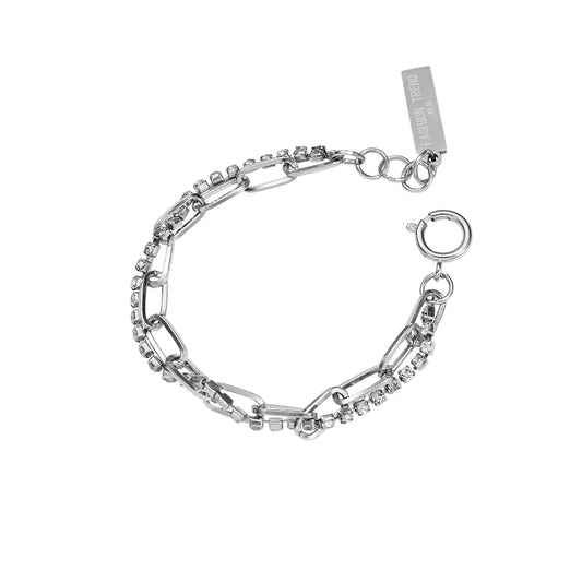 Diamond silver bracelet gm3661