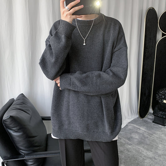 Simple retro sweater gm3206