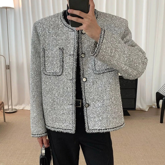 Korean classic grey jacket gm15048