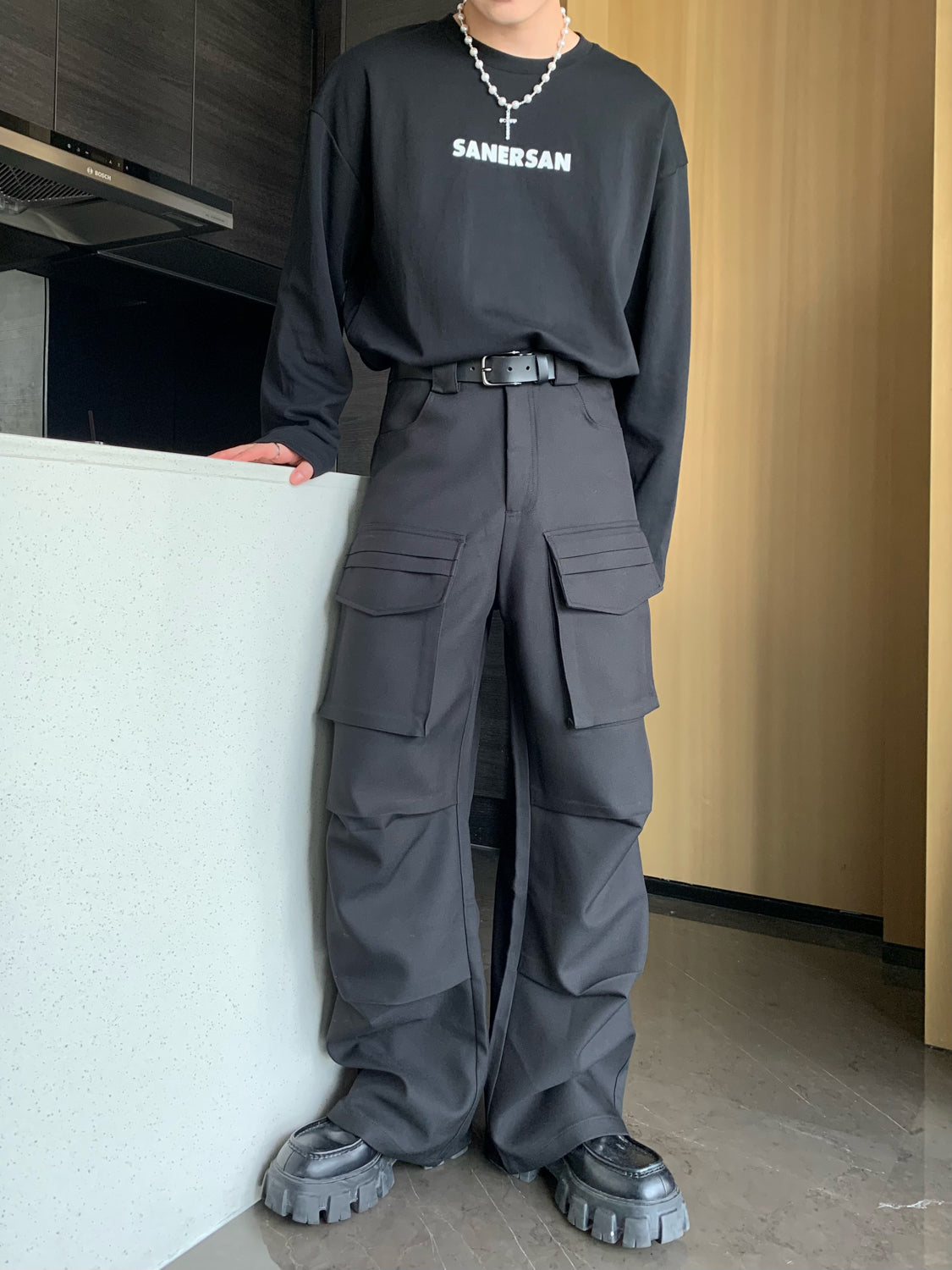 シンプルストリートカーゴパンツ gm2768