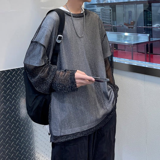 Street see-through top gm4390