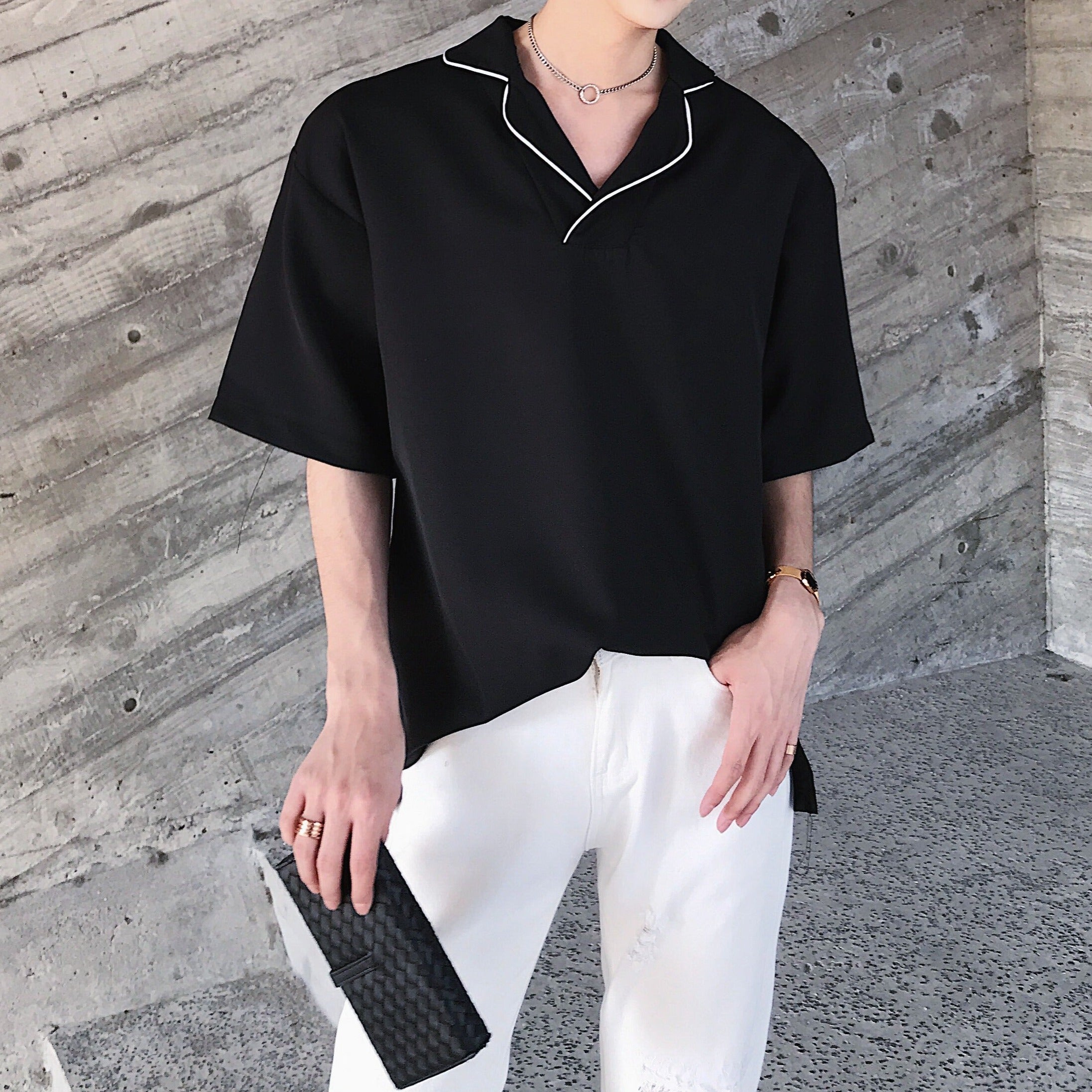 Stitch color monotone T-shirt gm5201