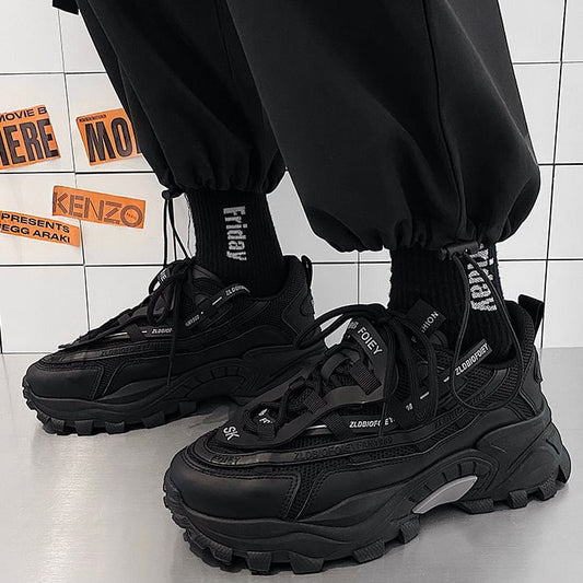 Trendy lettering dad sneakers gm3740