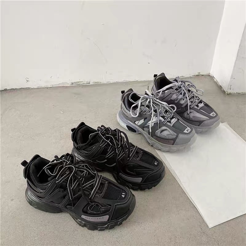 Voluminous string dad sneakers gm3521