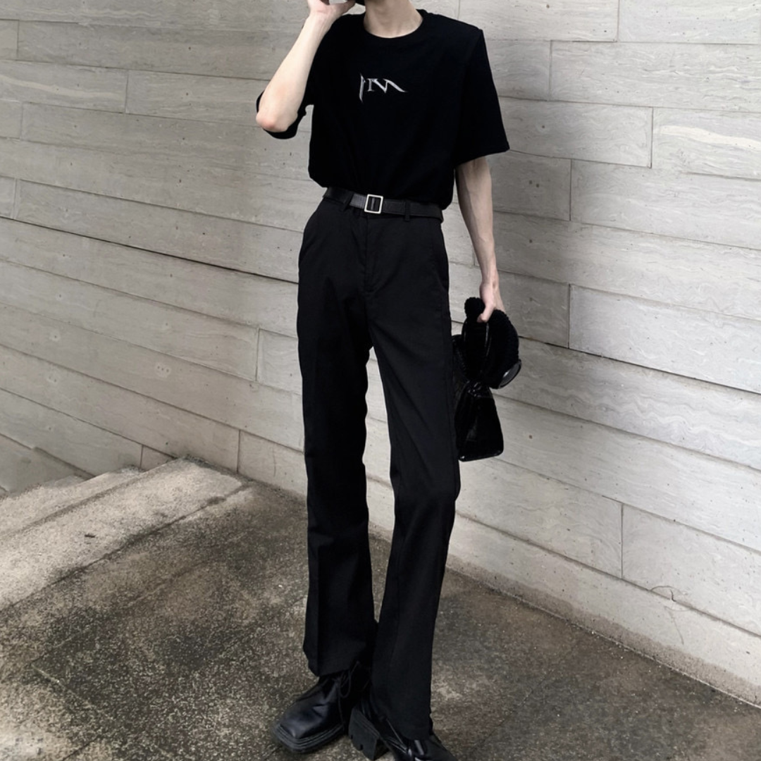 Shoulder pad logo T-shirt gm2575