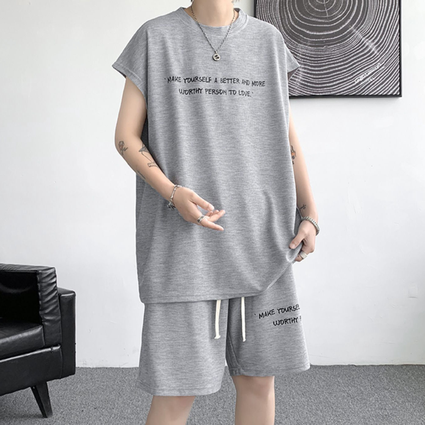 ロゴショートスリーブTシャツセット gm5235