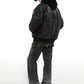 blouson leather loose jacket gm16079