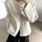 wool shoulder pad jacket gm16330