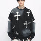 cross buckle knit shirt gm16119