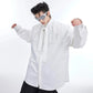 pleated long-sleeved shirt gm15348