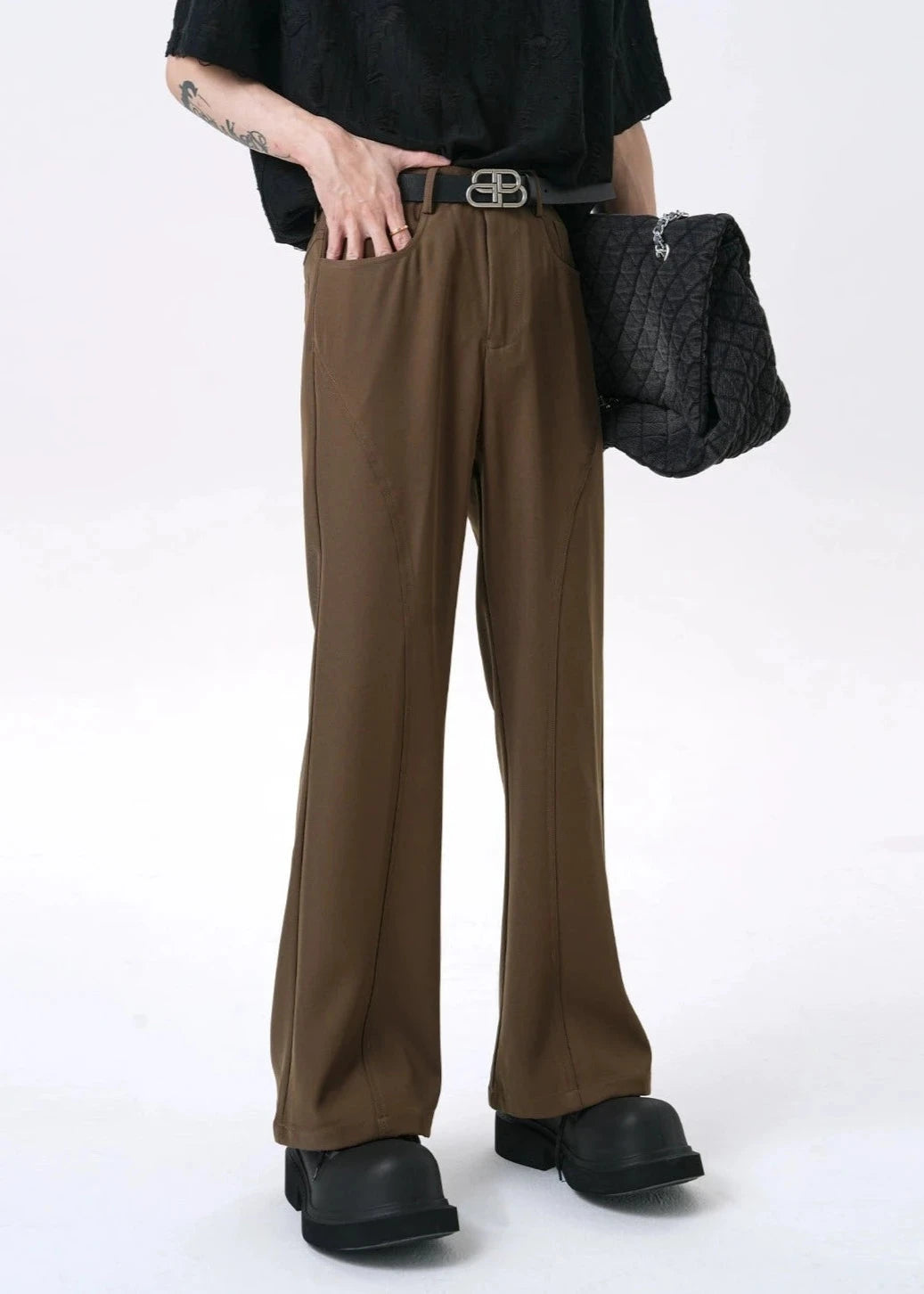 trendy versatile slim trousers gm15429