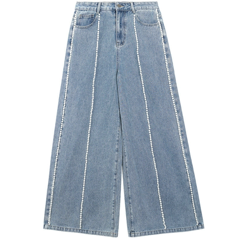 niche design pearl denim gm15405