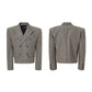 Check Double Breasted Jacket gm16413