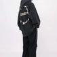 velvet hooded sweatshirt gm15341