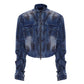 dirty old washed denim jacket gm16300