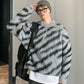 zebra printed sweater gm15582