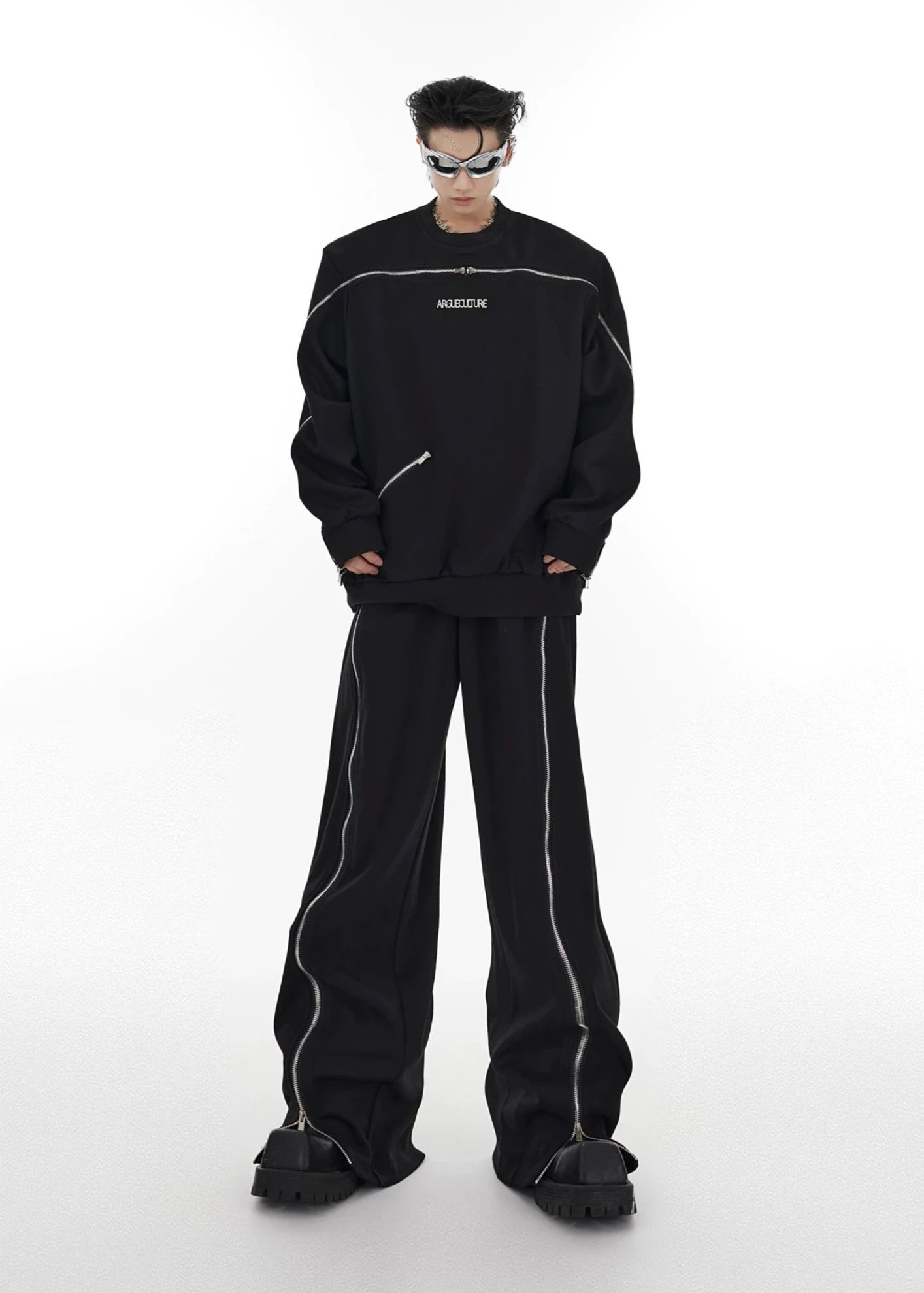 arguevulture zip sweat pants  gm15982