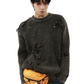 hole knit sweater gm16360