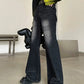 hirh-waist flare denim gm15420
