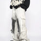 street dirty white cargo pants gm16118