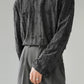 round neck hole long sleeve T-shirt gm15397