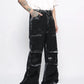black bootcut denimgm16228