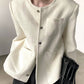 wool shoulder pad jacket gm16330