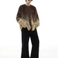 gradient sweater knitted cardigan gm15622