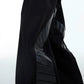 leather splicing plus velvet pants gm15988