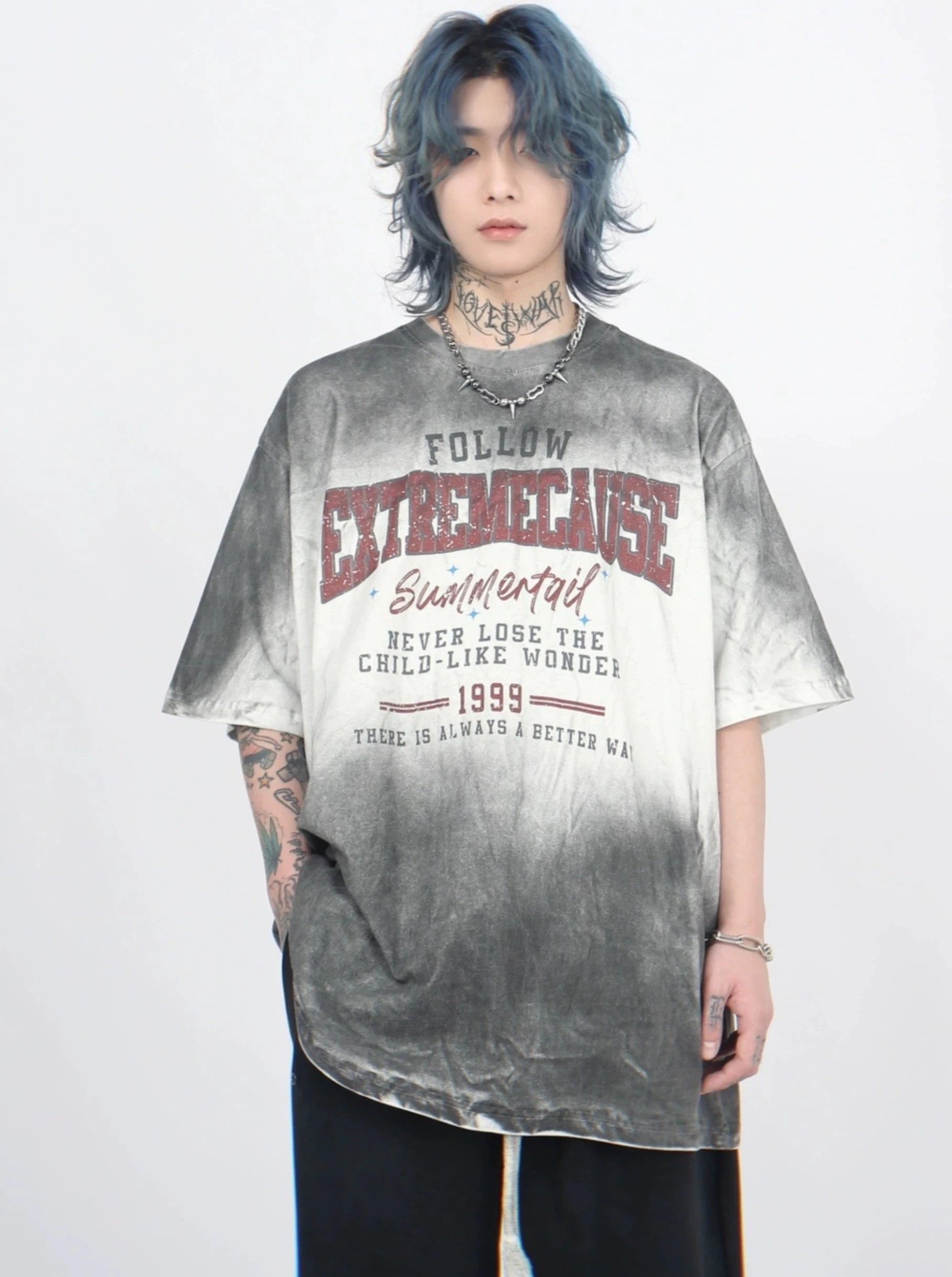 street design half-sleeved T-shirt gm15325