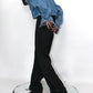 simple loose straight pants gm15314