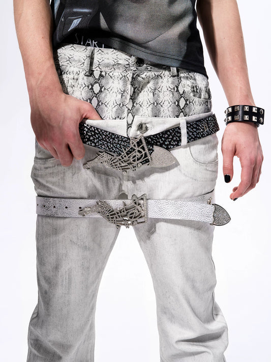 Rhinestone Music Note Belt gm16443
