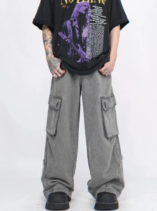 loose big pocket street pants gm15336