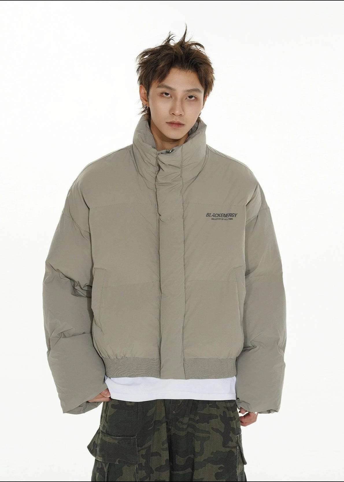 short cotton down coat gm16062