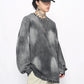 spray painted long T-shirt gm16121