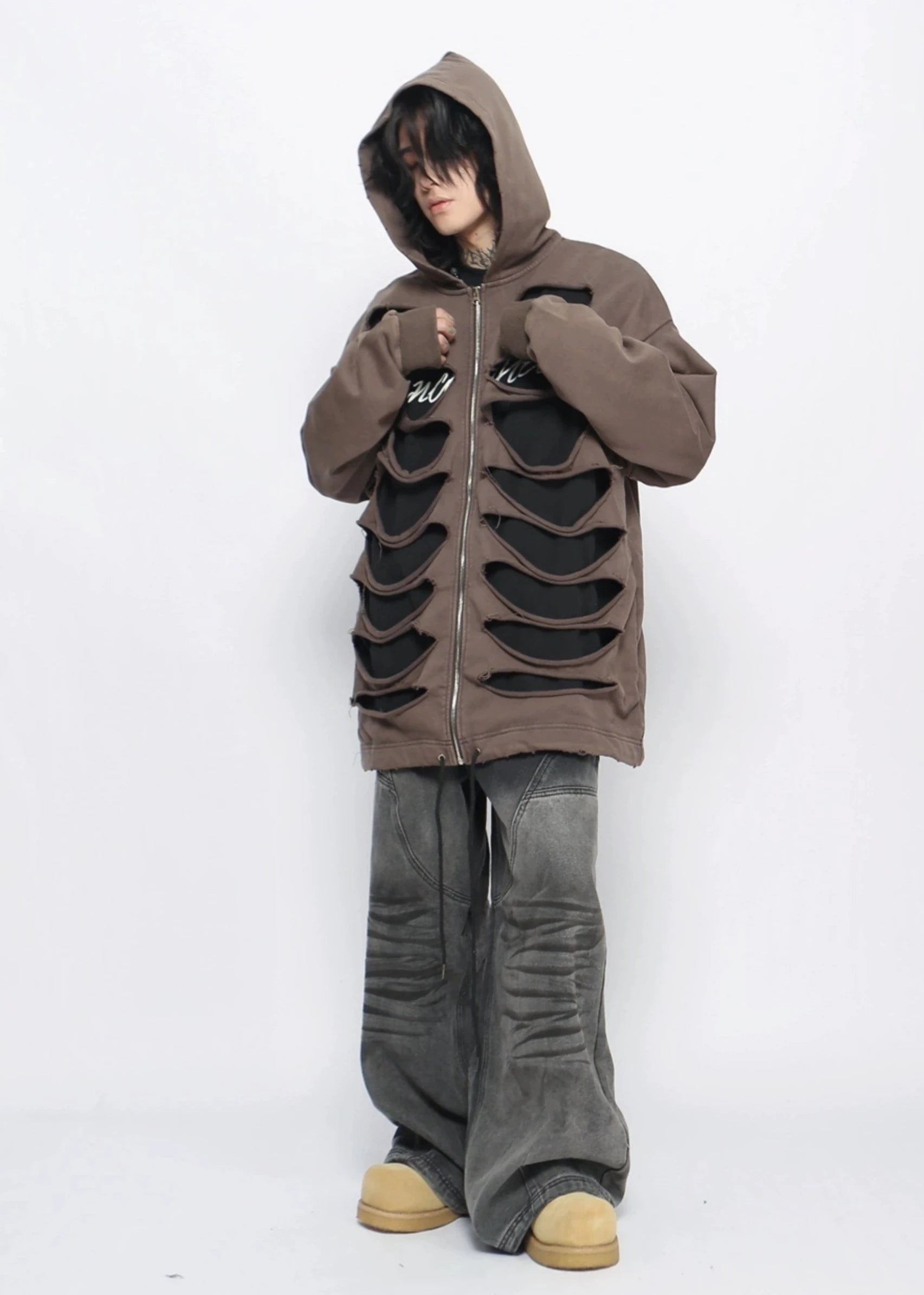 hollow hole hoodie gm16345