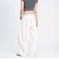 Snake Rhinestone Wide-Leg Sweatpants gm16623