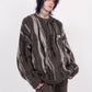 contrast color round neck sweater gm15335