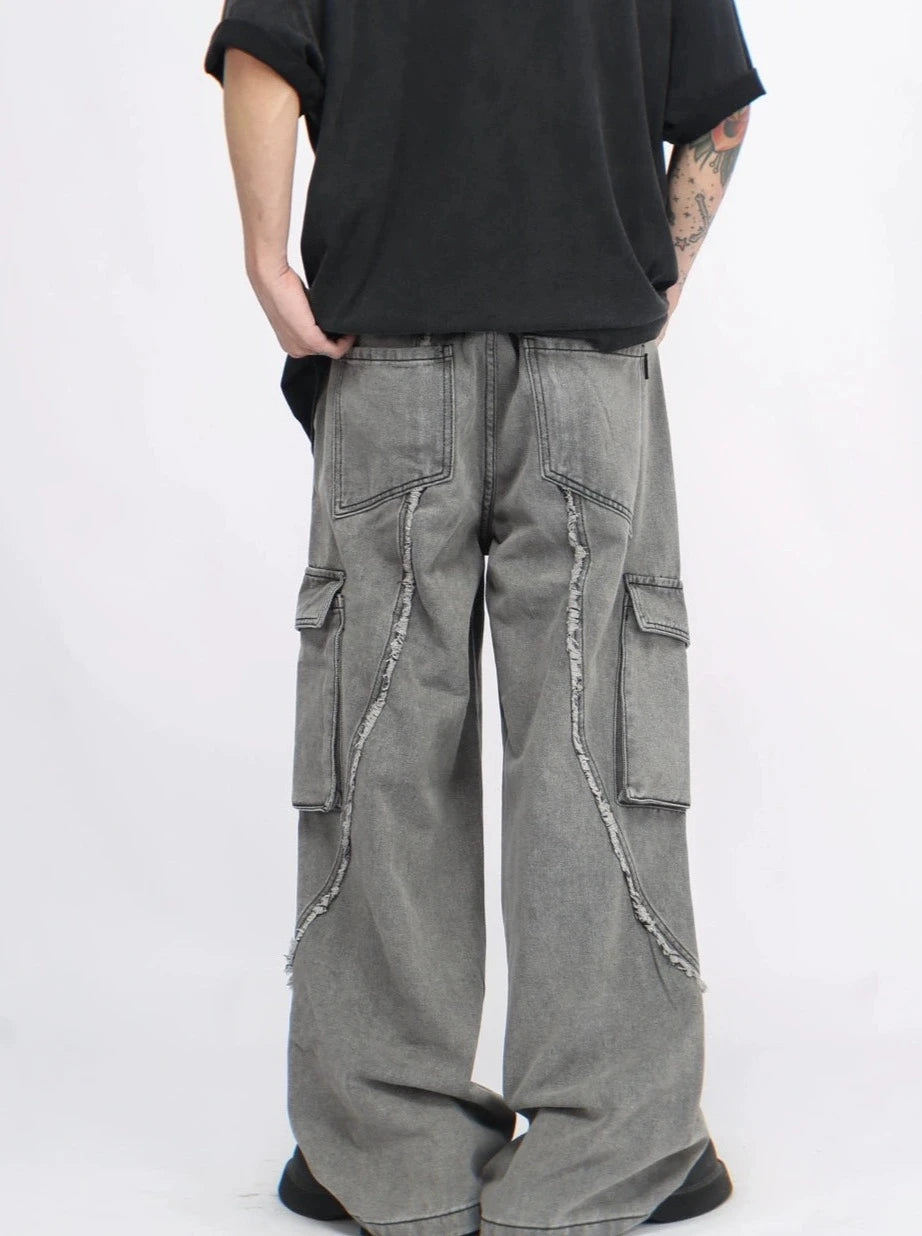 loose big pocket street pants gm15336