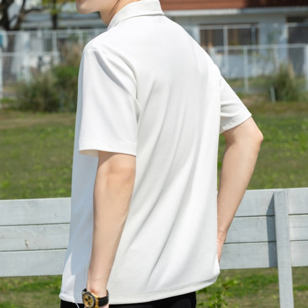 Simple Zip Summer T-shirt gm5231