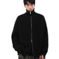 simple black zip sweat shirt gm15810