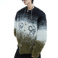 fur contrast gradient knit gm16291