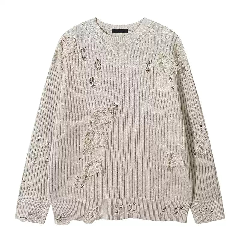 hole knit sweater gm16360