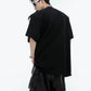 splicing shoulder straps loose senior T-shirt gm15301